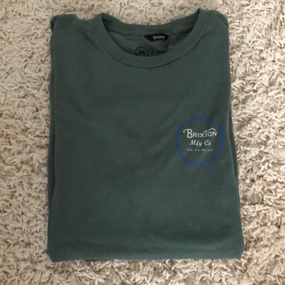 Mens Brixton T shirt Size M (Will fit a small)